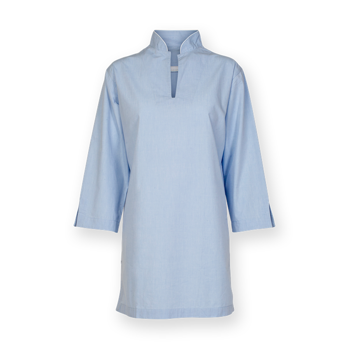 Anna Natskjorte - Vintage Blå